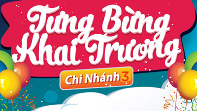 Tưng bừng khai trương cửa hàng bán tông đơ tại Thủ Đức